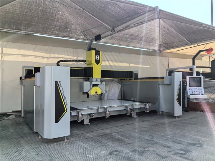 5+1 Axis CNC Bridge Saw